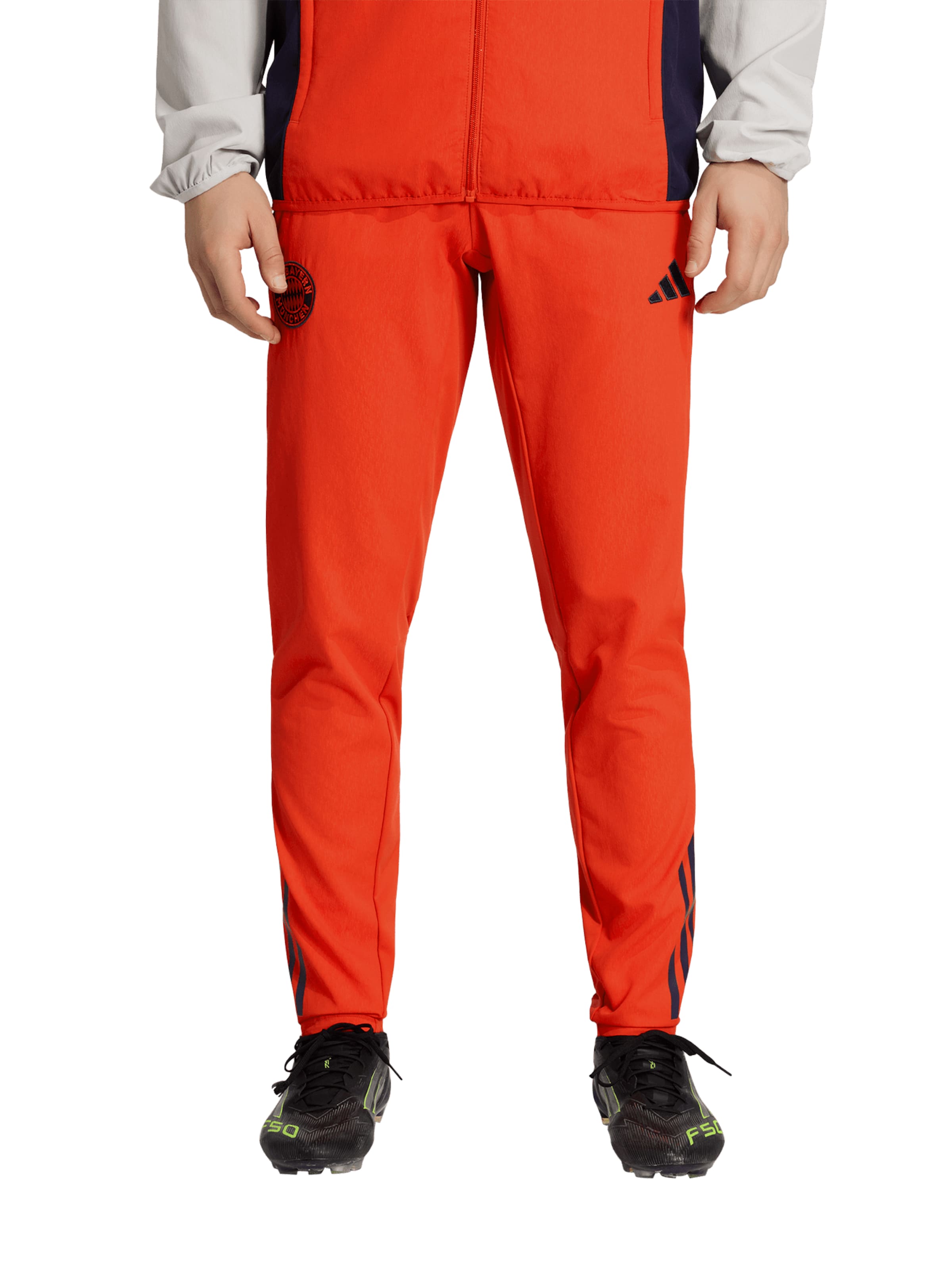 ADIDAS PERFORMANCE Regular Sports trousers 'FC Bayern München 2025/2026 Tiro25 Competition' in Red: front