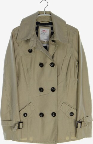 s.Oliver Jacket & Coat in XS in Beige: front