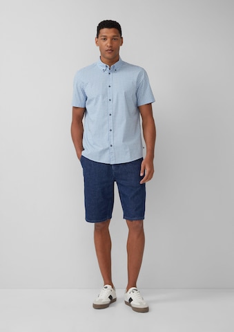 s.Oliver Regular fit Overhemd in Blauw