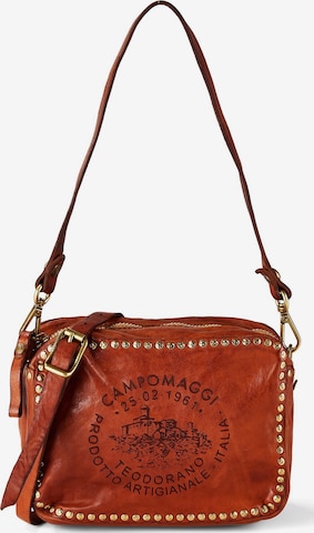 Sac bandoulière 'Kate' Campomaggi en marron : devant