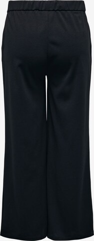 Wide leg Pantaloni con pieghe di ONLY Carmakoma in nero