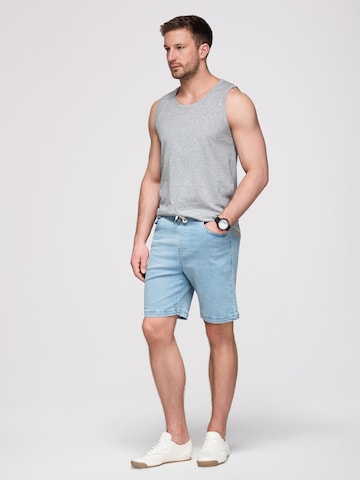 Ombre Shirt in Grau