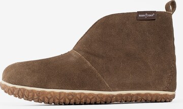 Minnetonka Boots 'Tamson' in Bruin: voorkant