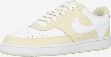 Nike Sportswear Sneakers laag 'Court Vision' in Bruin: voorkant