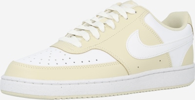 Sportbačiai be auliuko 'Court Vision' iš Nike Sportswear, spalva – šviesiai ruda / balta, Prekių apžvalga