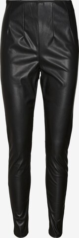 Coupe slim Leggings 'Lana' VERO MODA en noir : devant