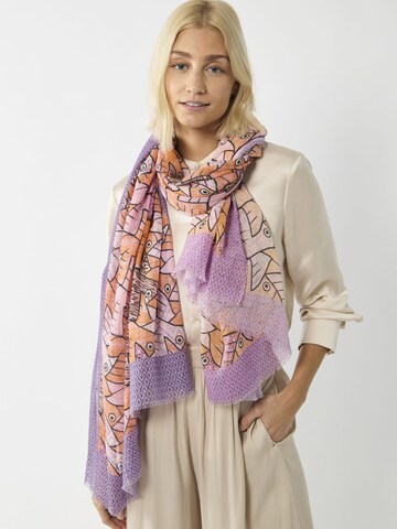 CODELLO Scarf in Mixed colors: front