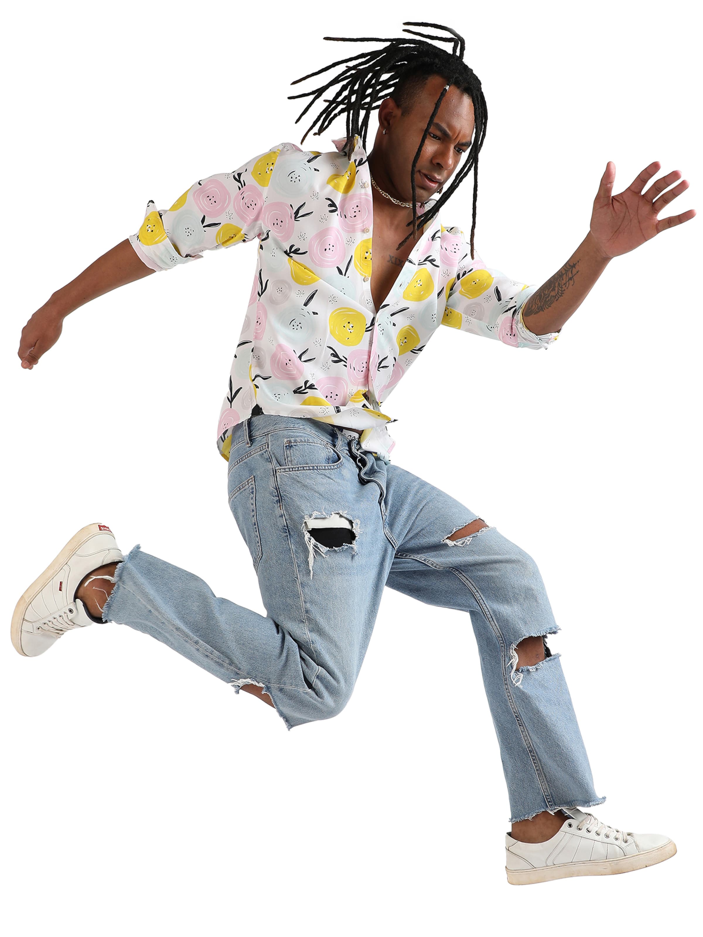 Campus Sutra Regular Fit Hemd ' Grayson ' in Mischfarben