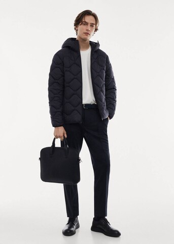 MANGO MAN Between-Season Jacket 'Hyper' in Blue