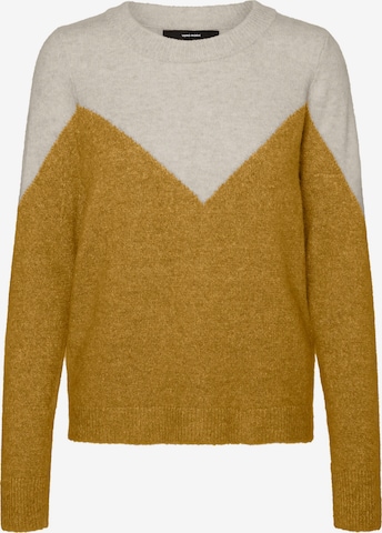 Vero Moda Petite Sweater 'Plaza' in Yellow: front