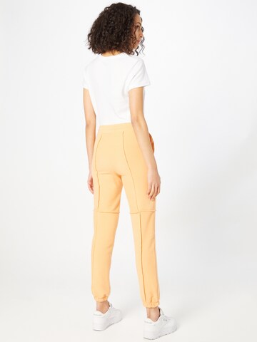 Monki Дънки Tapered Leg Панталон в оранжево