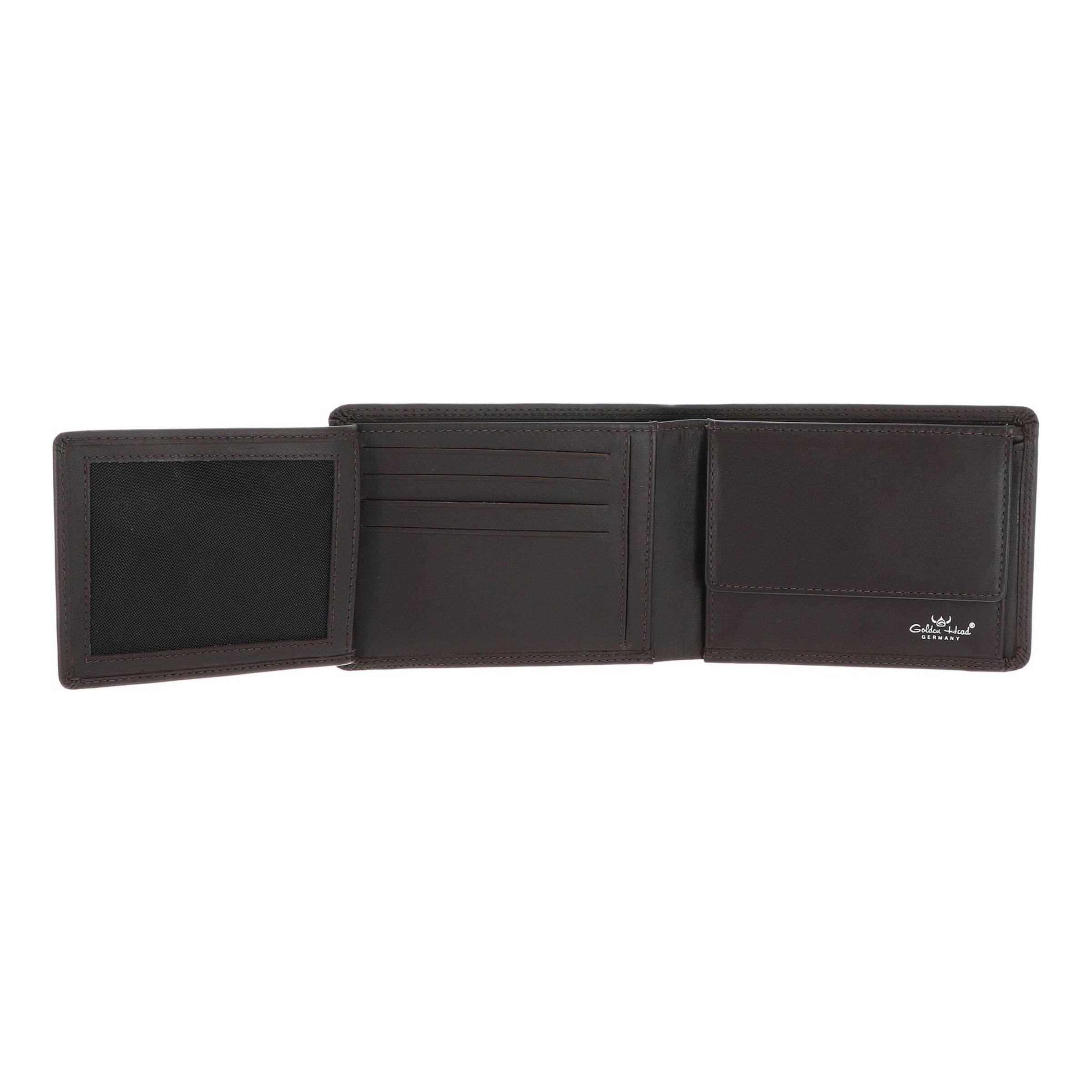 Porte-monnaies 'Polo' GOLDEN HEAD en marron