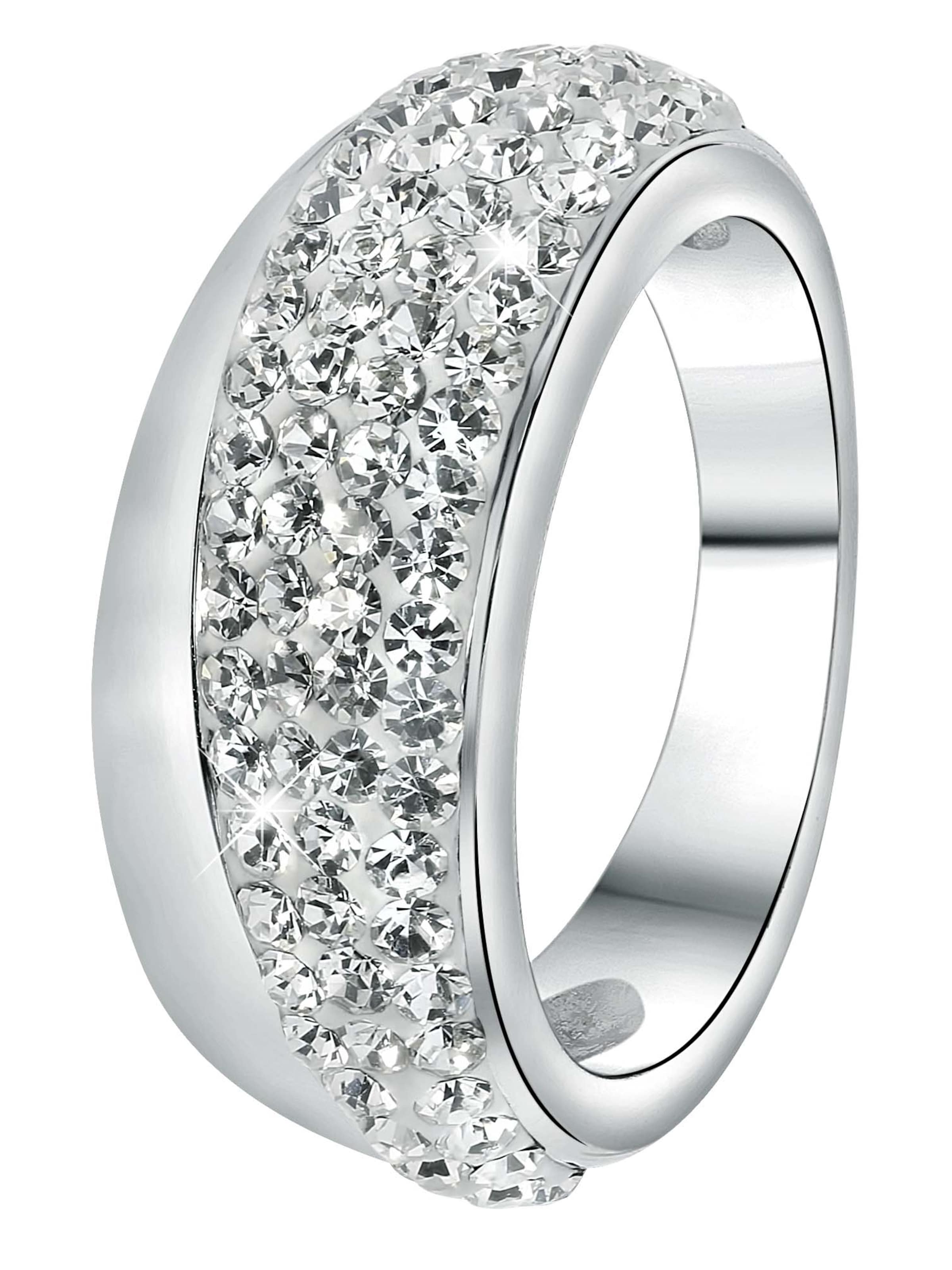 Lucardi Ring in Silver: front