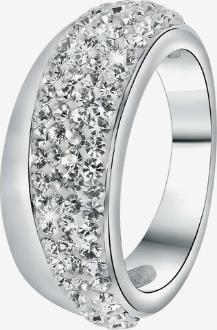 Lucardi Ring in Silver: front