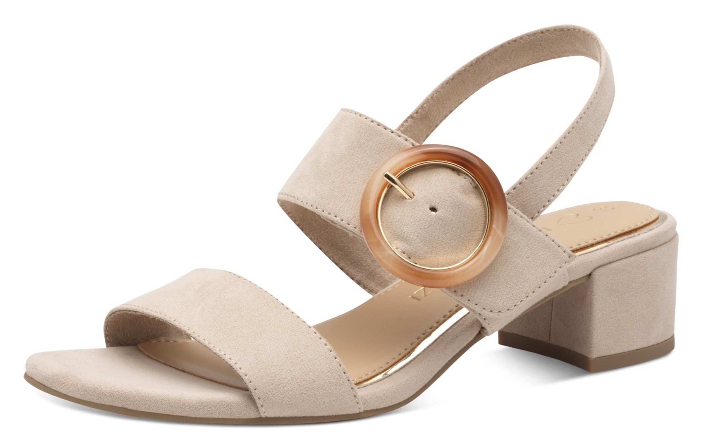 Sandales MARCO TOZZI en beige : devant