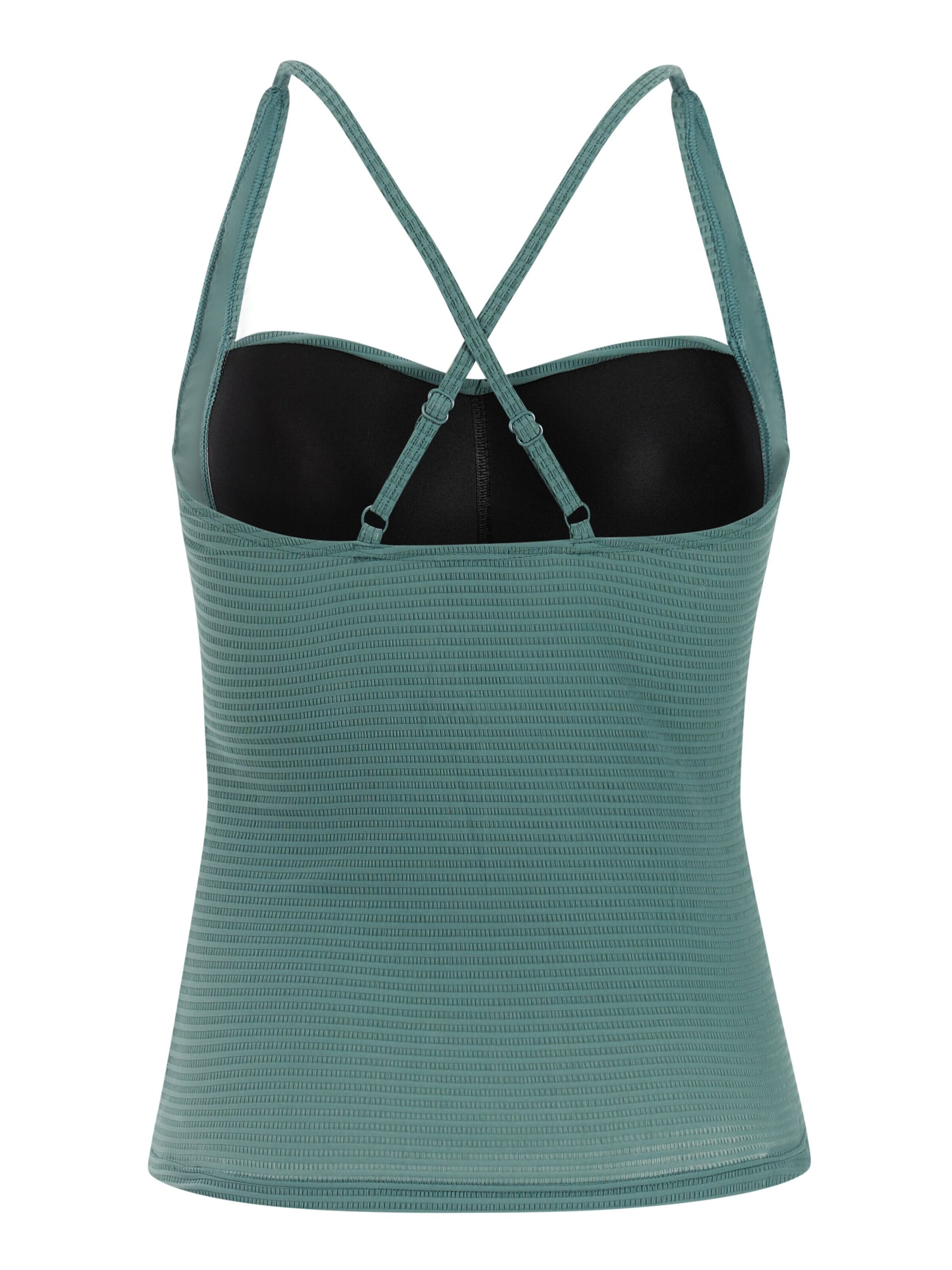 PROTEST Tankini top 'MIXCAMO' in Green