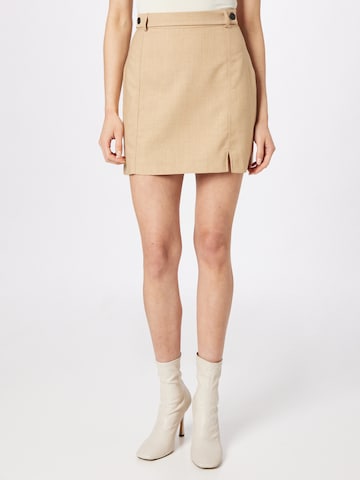 IMPERIAL Skirt in Beige: front