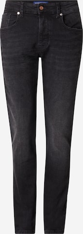 SCOTCH & SODA Slimfit Jeans 'Ralston' in Zwart: voorkant
