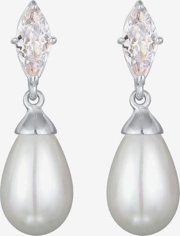 sidabrinė ELLI Auskarai: priekis