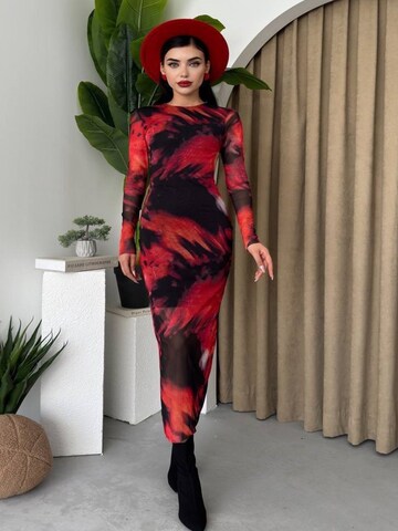 WOMAN VISION Kleid in Rot