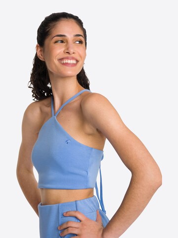 OCEANSAPART Bralette Sports bra 'Cruz' in Blue: front