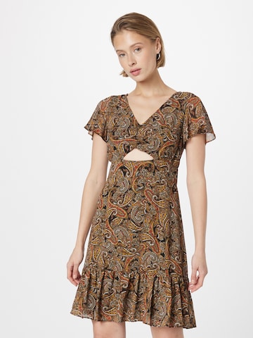 Robe MICHAEL Michael Kors en marron : devant