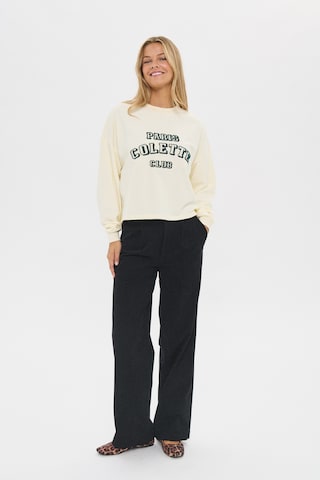 SAINT TROPEZ Sweatshirt 'IdamayeSZ' in White