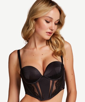 Hunkemöller Bra 'Nicole' in Black: front