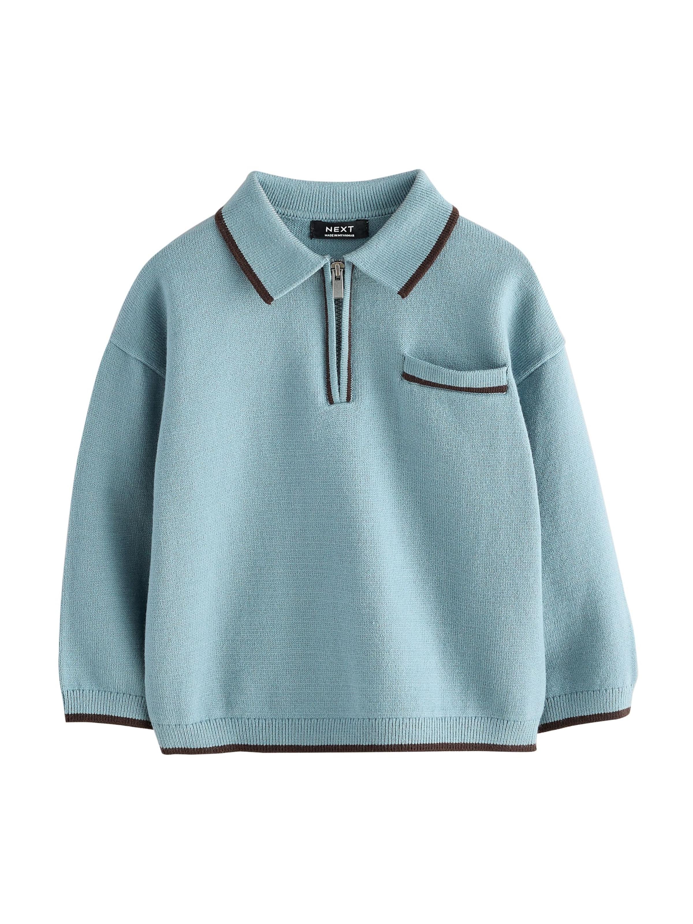 Next - Jersey en azul: frente