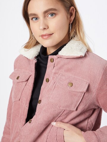 ABOUT YOU Between-Season Jacket 'Charlotta' in Pink