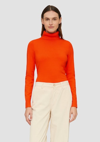 Pull-over s.Oliver en orange : devant