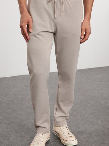 Regular Pantalon Trendyol en beige : devant