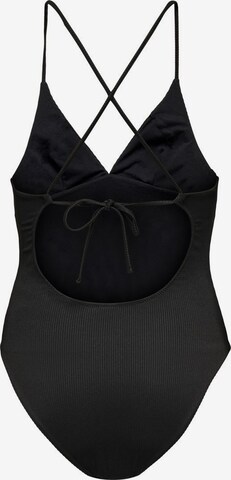 ONLY Triangle Swimsuit in Black