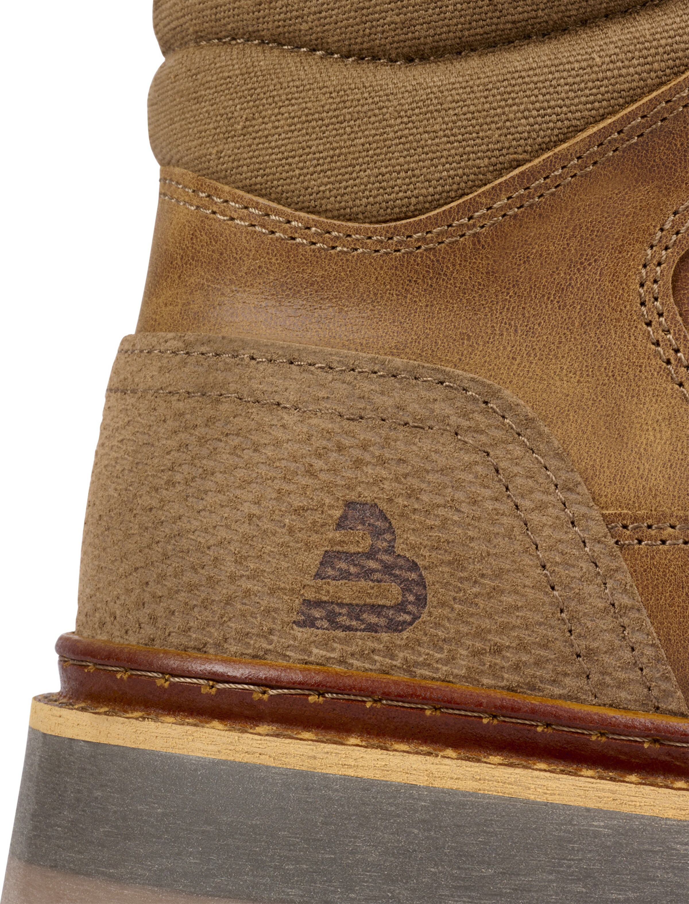 Bottines à lacets BULLBOXER en marron