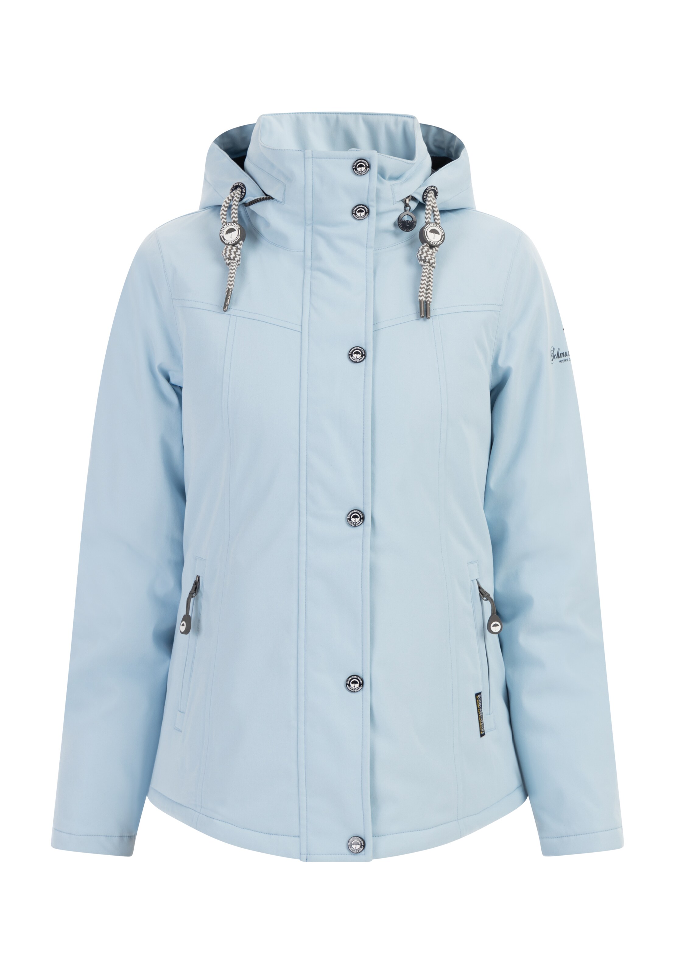 zils Schmuddelwedda Funkcionāla jaka: no priekšpuses