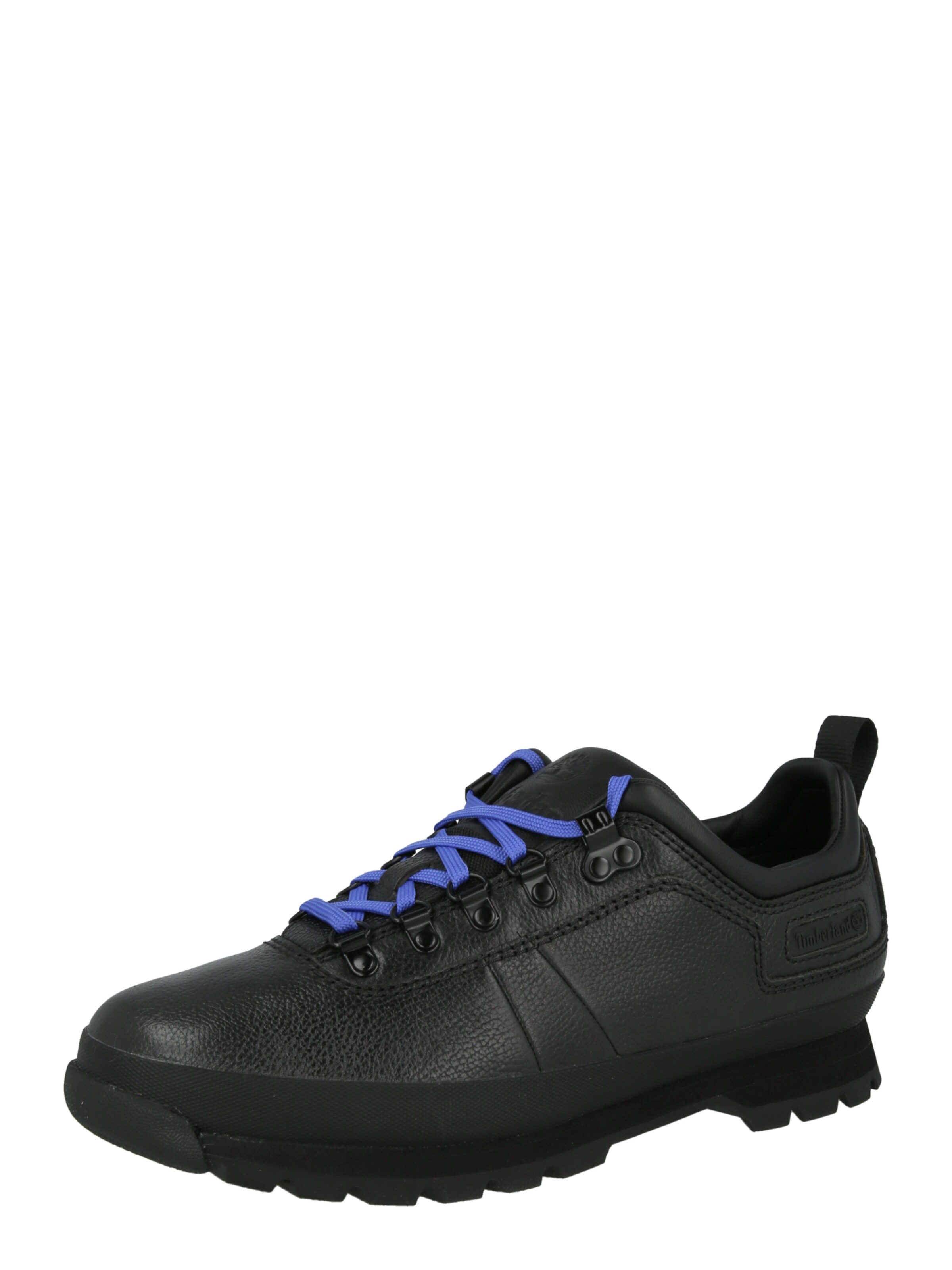 TIMBERLAND Sporty snøresko i sort: forside