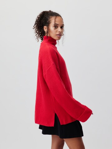 LeGer by Lena Gercke - Pullover 'Luisa' em vermelho