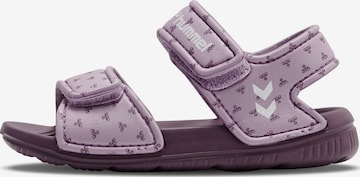 Hummel First-step shoe in Purple: front