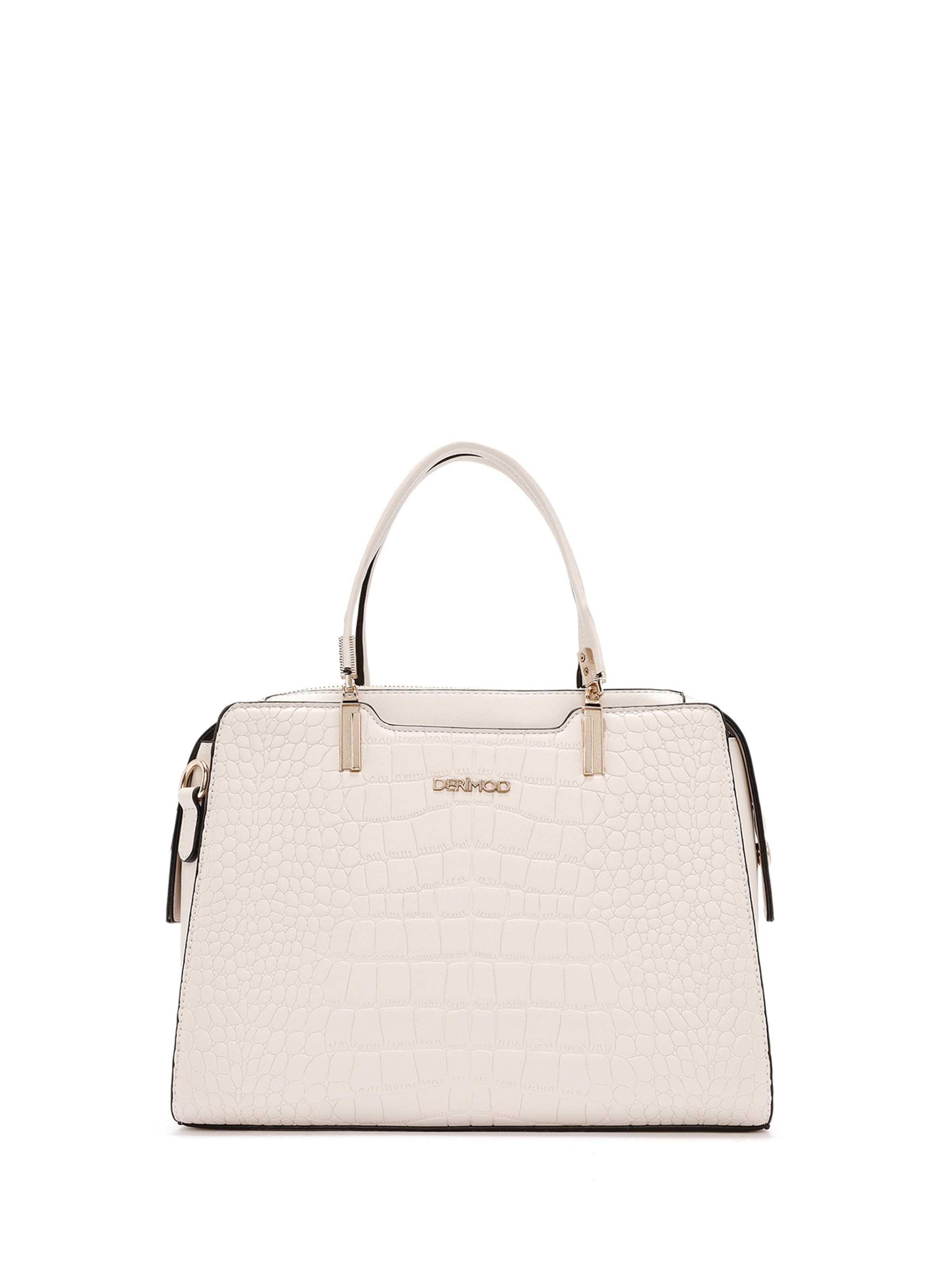 Derimod - Bolso de hombro en gris: frente
