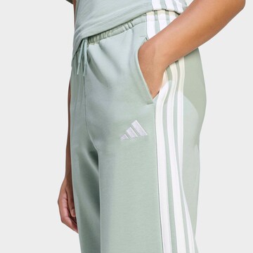 ADIDAS SPORTSWEAR Loose fit Workout Pants in Green
