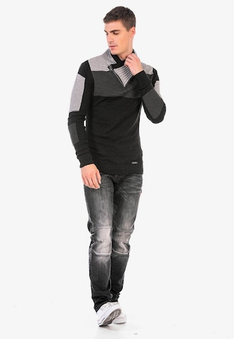 CIPO & BAXX Regular Jeans in Black