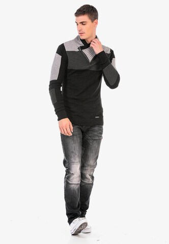 CIPO & BAXX Sweater in Black