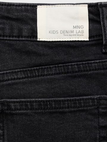 MANGO KIDSSlimfit Traperice - crna boja