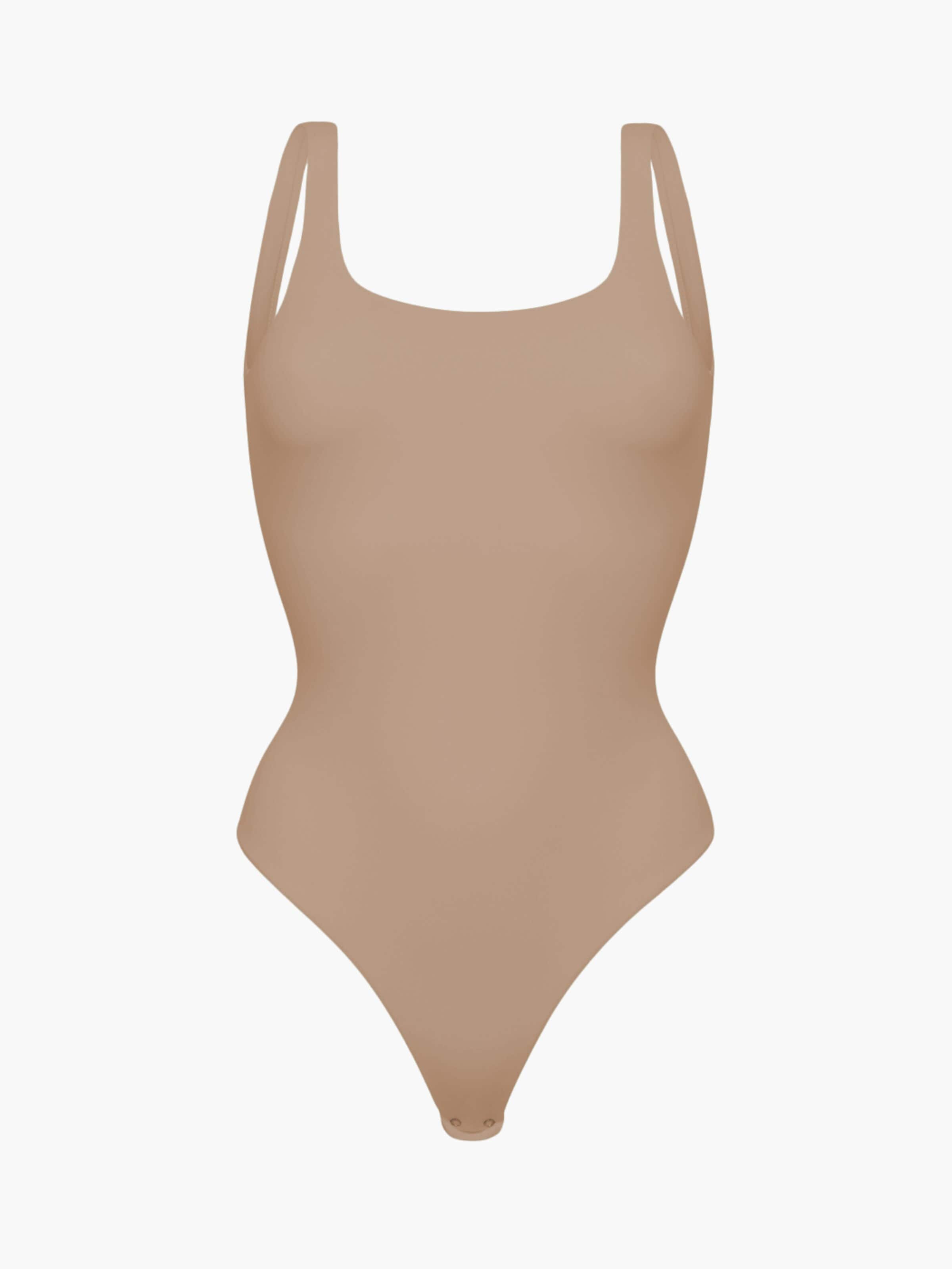 cfab (formerly creamy fabrics) Shapingbody 'Low Back - Body' i beige: framsida