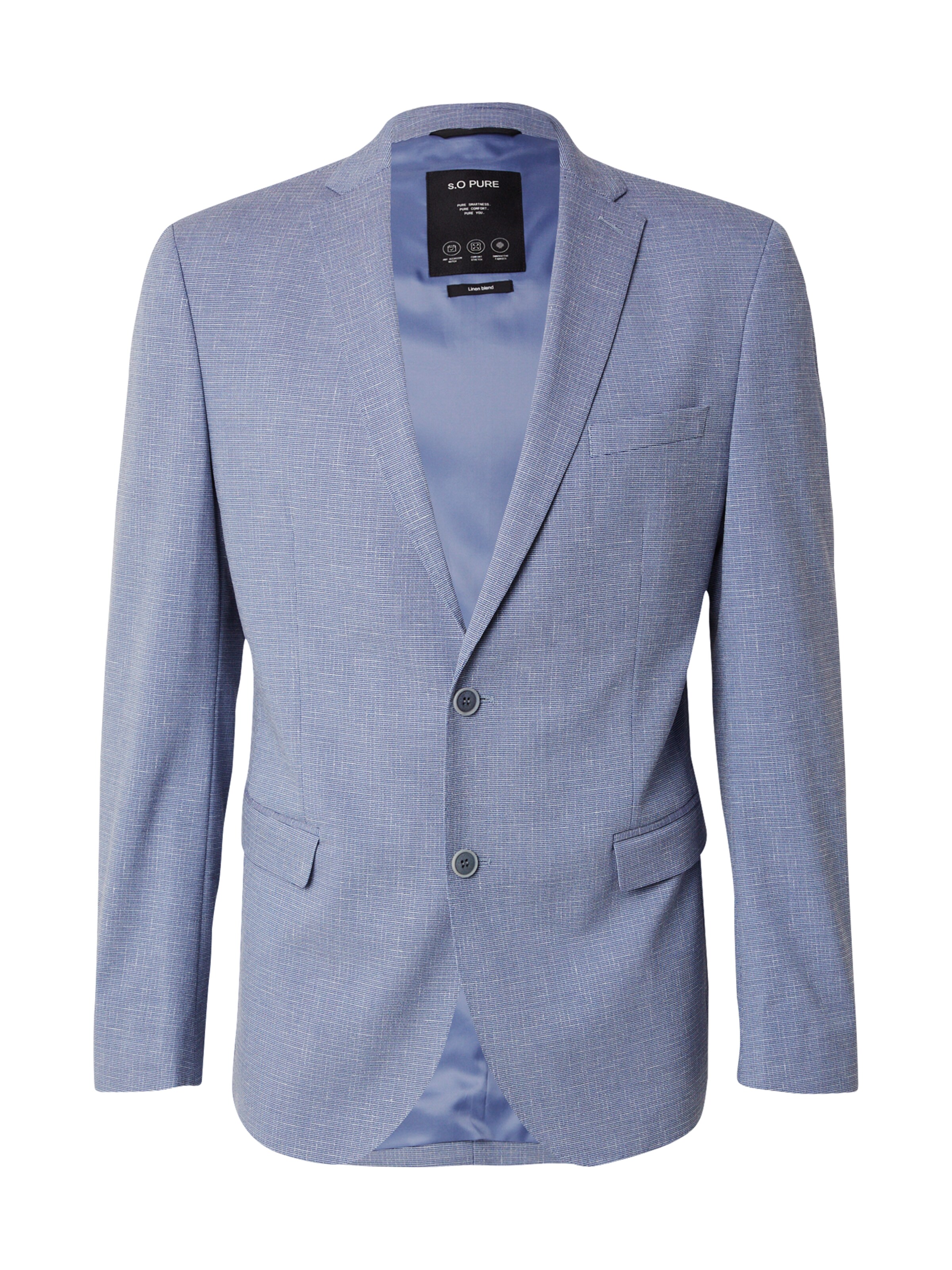 s.Oliver BLACK LABEL Sakko in Blau: Vorderseite