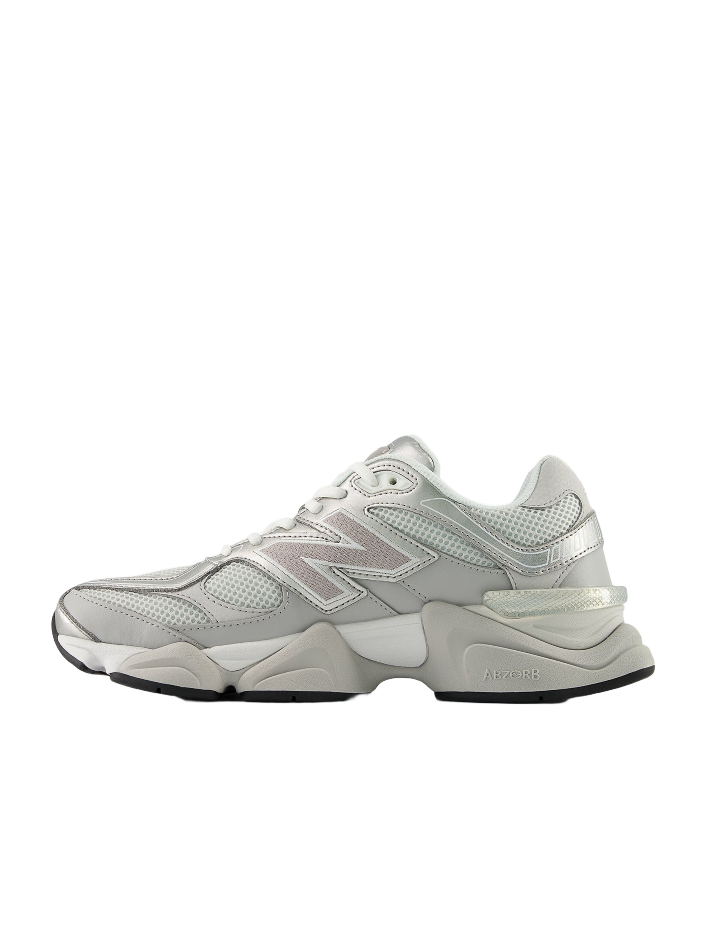 new balance Sapatilhas baixas '9060' em 36 em bege / cinzento / cinzento-prateado, Vista do artigo