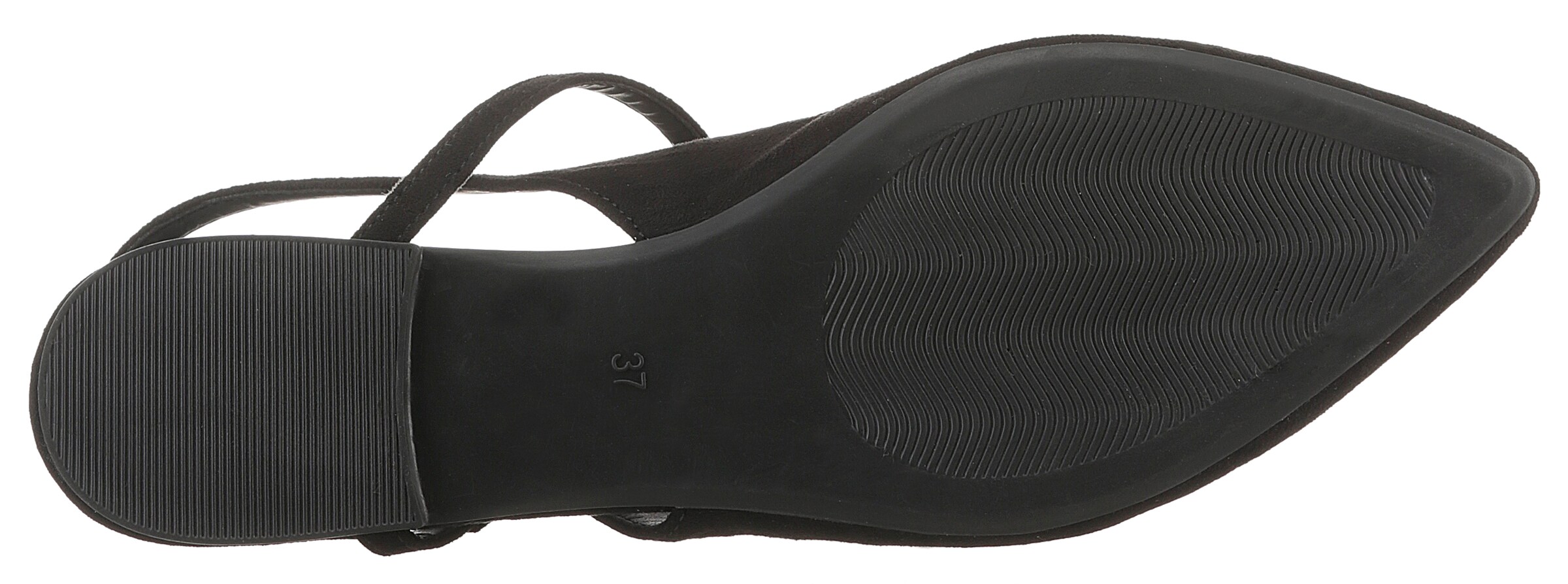 Aniston Ballerina in Schwarz