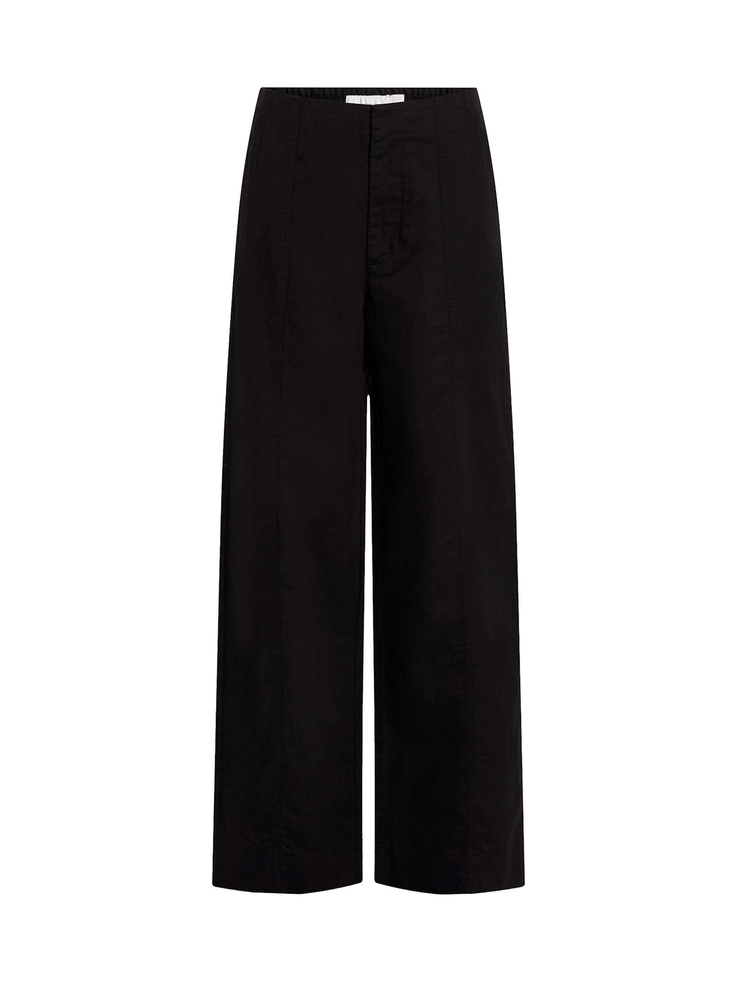 Pantalon Calvin Klein Jeans en noir : devant