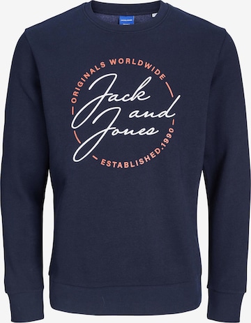 JACK & JONES Sweatshirt 'Jerry' in Blau: predná strana