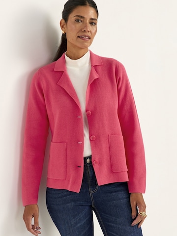 Cardigan Cellbes of Sweden en rose : devant